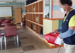 필봉초등학교.소독