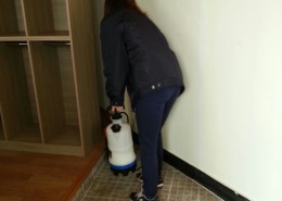 오산시민회관  .소독중