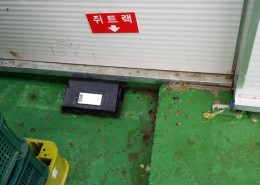 안성**식품회사 야외 구서함