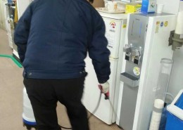 사무실 방역 시행중