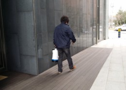 **공장**외곽소독